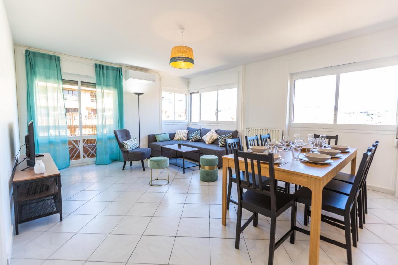 Superbe 100M2 - 2 Balcons - Proche Gare - Climatise Apartment Marsilia Exterior foto
